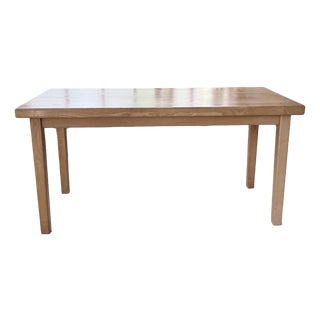Elm Farmhouse Table, 1960s For Sale