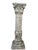 50s Classical Column Pedestal Concrete Stone Architectural Salvage Bird Bath Stand Vintage For Sale - Image 9 of 18