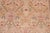 Shabby Chic Floral 1990's Pak-Persian Tan/Red Wool Rug - 6'1'' X 9'1'' For Sale - Image 4 of 9
