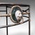 Gray Vintage Oval Garden Table, French Cast Iron, Veranda, Porch, Serving, Occasional For Sale - Image 8 of 12