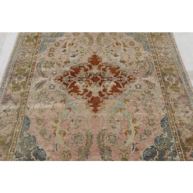 This magnificent 5x6 rug from Rug & Kilim’s Modern Classics Collection is a regal, luxurious contemporary rug, hand-...