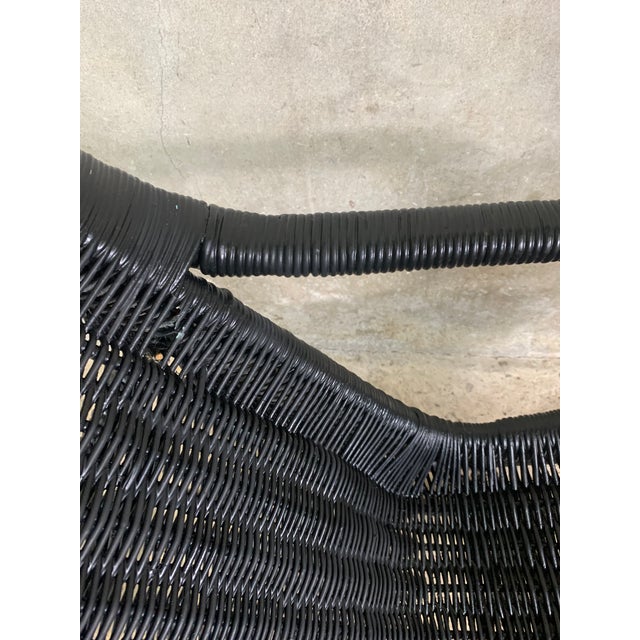 Model 514 C Lounge Chair in Rattan by Dirk Van Sliedregt for Gebroeders Jonkers Noordwolde, 1960s For Sale - Image 4 of 11