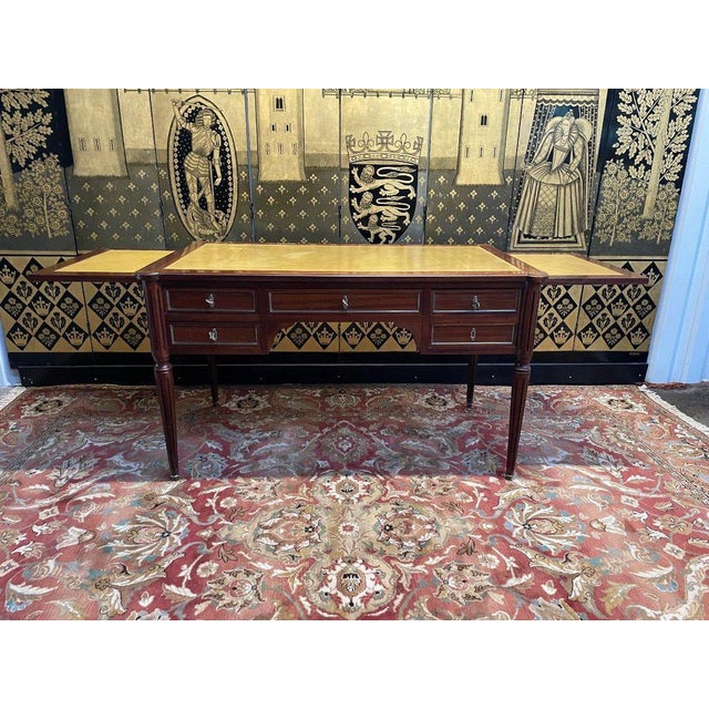 Louis Xvi Style Flat Desk For Sale - Image 6 of 11