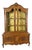 Vintage Louis XVI French Oak Display Cabinet For Sale