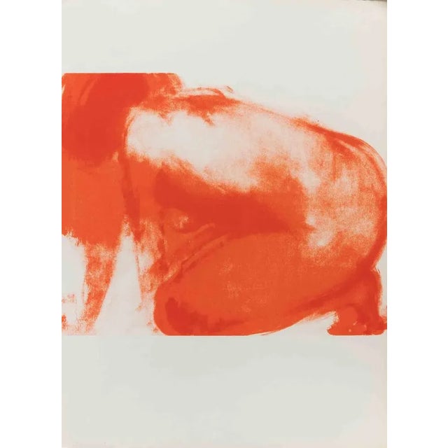 Modern Claude Garache, Woman, Lithograph, 1975 For Sale - Image 3 of 3