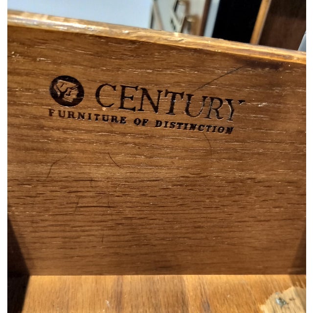 Vintage Burlwood Chinoiserie Nightstands by Raymond Sobota for Century Furniture For Sale - Image 9 of 9