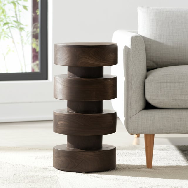 Forge Tier Accent Table Large For Sale - Image 10 of 11