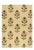 Rug & Kilim's Block Print Flatweave Runner in Cream White with Floral Patterns - 2x10 For Sale