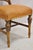 Vintage Joerns Bros Art Deco Walnut Fan Back Vanity Side Chair For Sale - Image 4 of 10