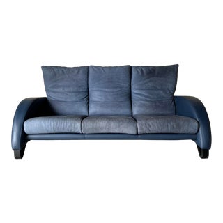 1980's Post Modern Vico Magistretti - Style Italian Sofa For Sale