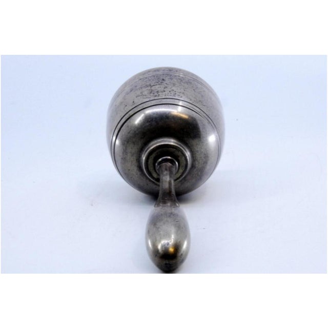 Silver Bell with Friezes Around the Edge For Sale - Image 6 of 9