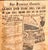 This newspaper front page, dated Tuesday, April 16, 1912, marks an event that touched the world. It took place late at...