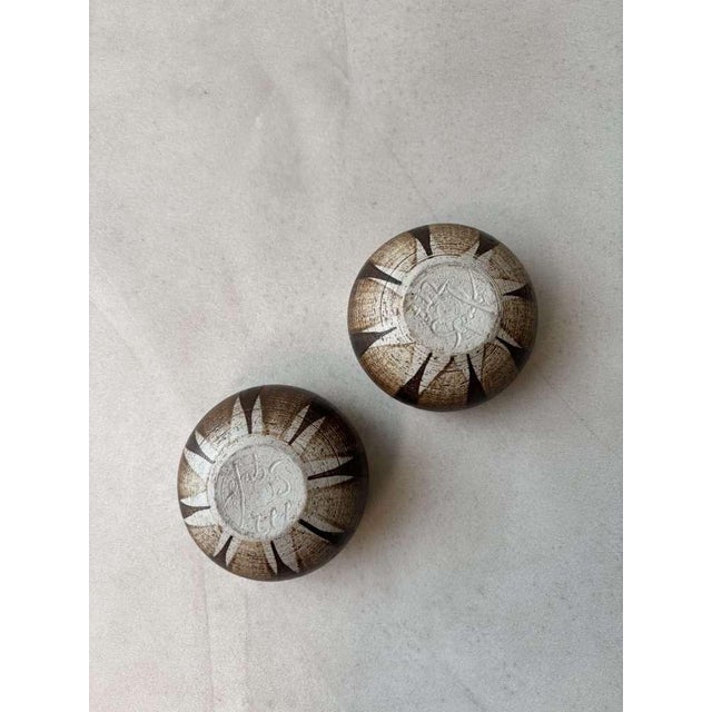 Ceramic Bowl Set from Gabriel Fourmaintraux, 1950s, Set of 2 For Sale - Image 6 of 8