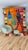 Handmade Moroccan Boujaad Rug, Orange Blue Green Diamond Patchwork, 9'8" X 6'7" For Sale - Image 10 of 13