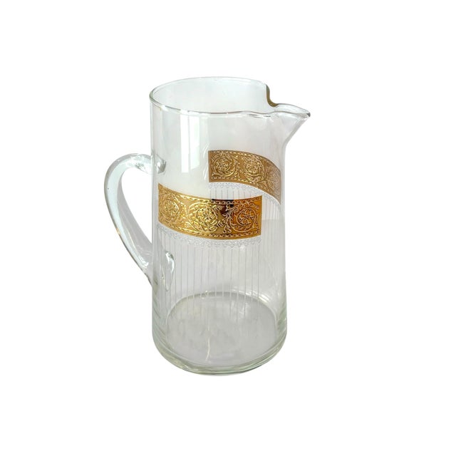 1950s 22k Tyrol for Culver Glassware Set - 25 pcs For Sale - Image 9 of 14