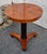 Ethan Allen Black Cherry Round Pedestal Accent Table Biedermeier Empire Style For Sale - Image 10 of 16