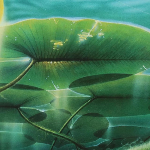 1980s Vintage Jon Wright Fishing Wall Art "Fooled Again", Framed For Sale - Image 4 of 9