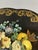 19th Century Napoleon III Lacquered Pedestal Table with Floral Decoration For Sale - Image 10 of 12