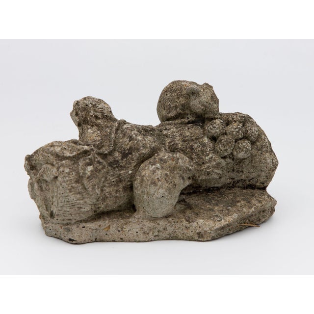 Gray Reconstituted Stone Family of Mice Garden Ornament, England 20th C. For Sale - Image 8 of 8