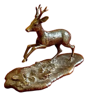 Vienna Bronze of Deer