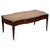 Vintage Heirloom Brown Leather Top Coffee Table from Weiman For Sale - Image 17 of 17