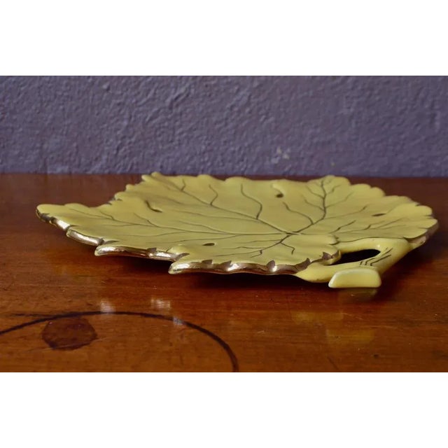 Large Yellow Ceramic Sheet For Sale - Image 6 of 11