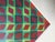 Screen print square, inscribed 'Vasarely' at bottom, hung diagonally, sides of the square 23 1/2 x 23 1/2 (59.5 x 59.5);...