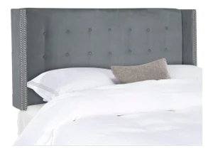 Penelope Headboard in Grey - Full
