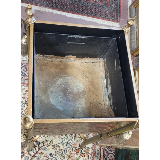 Fine Castilian Crackle Painted Plant Stand For Sale In Philadelphia - Image 6 of 11