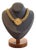 Miriam Haskell Gold-Tone Adjustable Curb-Link Chain and Coin Medallion For Sale