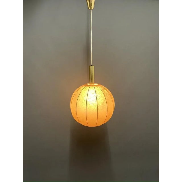 1960s Cocoon Suspension Light, 1970s For Sale - Image 5 of 11