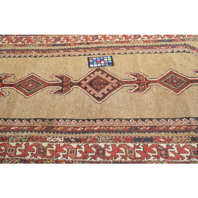 Textile Antique Sarab Rug 3'7'' X 6'8'' For Sale - Image 7 of 9