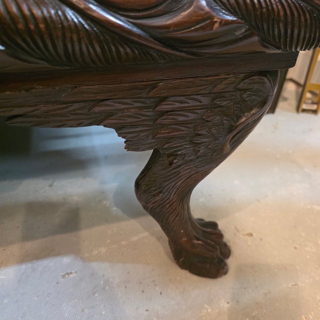 Late 19th Century Colonial Revival Chippendale-Style Mahogany High Chest W/Raised Paneled Sides For Sale - Image 9 of 18