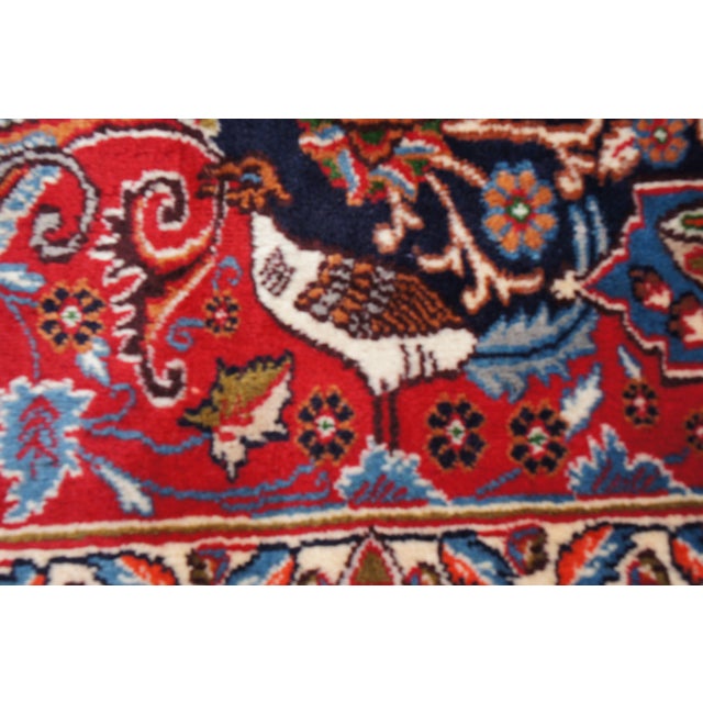 Antique Persian Wool Area Rug For Sale - Image 12 of 13