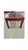 Antique Chinese Red Painted Side Table With Inset Slate Stone Top For Sale - Image 4 of 11