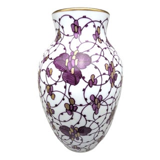 Antique Art Nouveau Vase by Adelbert Niemeyer for KPM Nymphenburg, Germany, 1906 For Sale