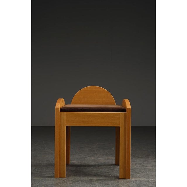 Wooden Architectural Stool, 1970s For Sale - Image 5 of 18