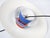 Blue Vintage Danish PH 4/3 Lamp by Poul Henningsen for Louis Poulsen, 1966 For Sale - Image 8 of 14