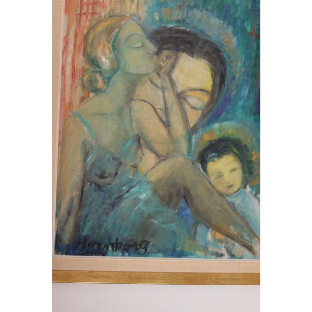 Ella Hernborg, Day Dream, 1950s, Oil on Canvas, Framed For Sale - Image 15 of 18