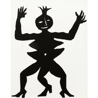 Calder Original Lithograph Dm07212 Derriere Le Miroir 1975 For Sale