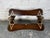 Wood Vintage Camel Saddle Footstool For Sale - Image 7 of 10