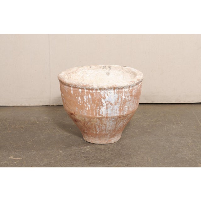 Spanish 19th C. Terracotta Rounded Planter For Sale In Atlanta - Image 6 of 10