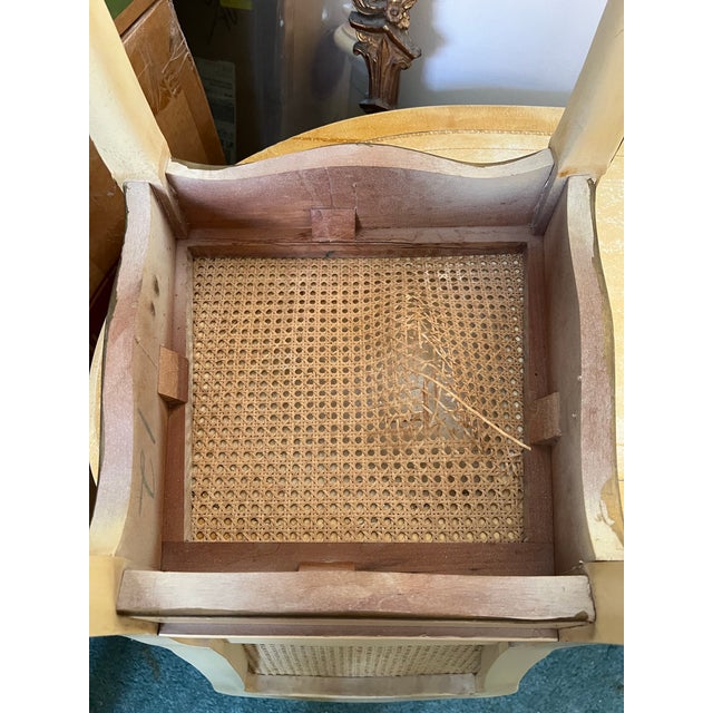 Late 19th Century 19th Century French Provincial Cane Back Chair For Sale - Image 5 of 5