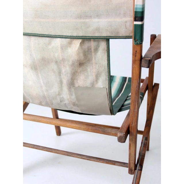 Mid-Century Deck Chair For Sale - Image 11 of 13