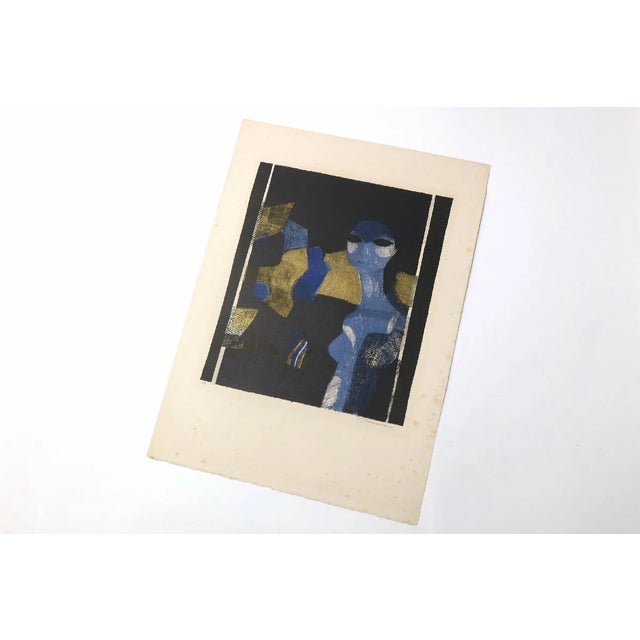 Artist: Andre Minaux Country: France Title: Nocturne Medium: Original Lithograph Marks: Signed in pencil and numbered E.A....