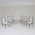 Chairs by Adalberto Dal Lago for Misura Emme, 1970s, Set of 6 For Sale - Image 4 of 8
