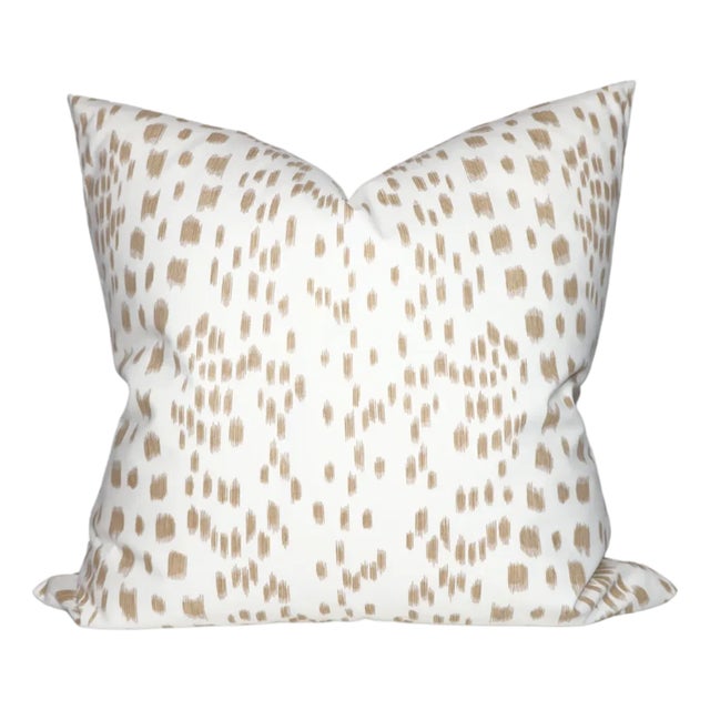 Les Touches Pillow Sand, 24x24 Pillow For Sale