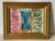 Abstract Mini Mixed Media Painting Signed For Sale - Image 4 of 7