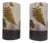 Table Lamps in Bent and Acid-Etched Glass by F.J., France, 1970s, Set of 2 For Sale