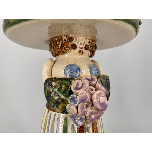 Annette Ody, Studio Ceramic Figure, 1970s, Ceramic For Sale - Image 11 of 15